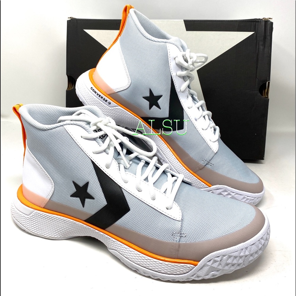 Converse Star Series BB Mid Pure Platinum Men Boot - Picture 9 of 10